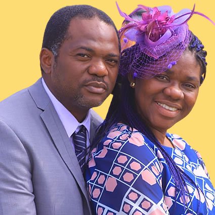 Ancien Bienvenu BIBANG M. et son épouse Marlène Laure