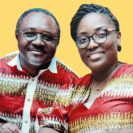 Ancien Yves ADI MOUPILA et son épouse Adèle Laurence