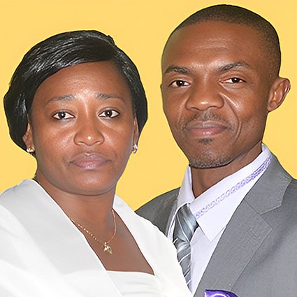 Ancien Aristide MISSINGA et son épouse Jorelle