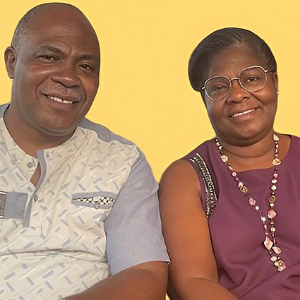 Ancien Bonjean MINKO MI AYI et son épouse Olga