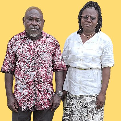 Philippe MIDONGO et son épouse Valentine