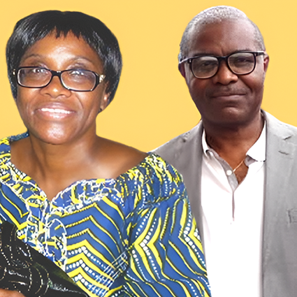 Ancien Romain TCHOUA et son épouse Rose