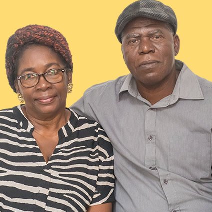 Ancien Samuel MOUSSOUNDA et son épouse Marie-Claire