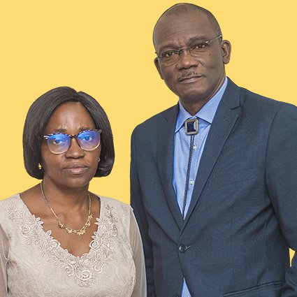 Ancien Sosthene MYAMBALLAS et son épouse Geneviève