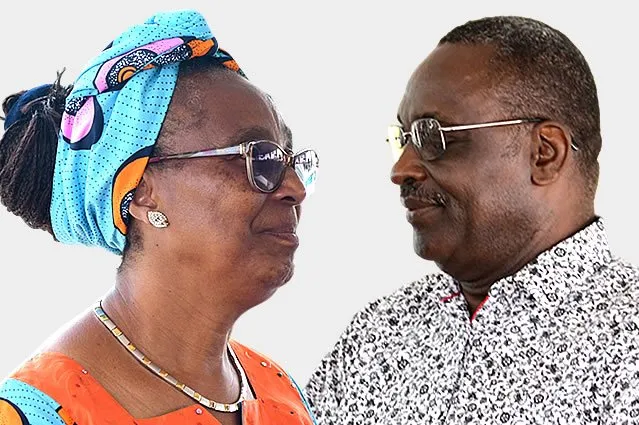 Ancien Cyriaque Allogo Mba et son épouse Georgette
